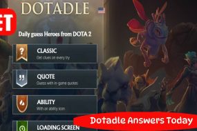 Dotadle Answers Today