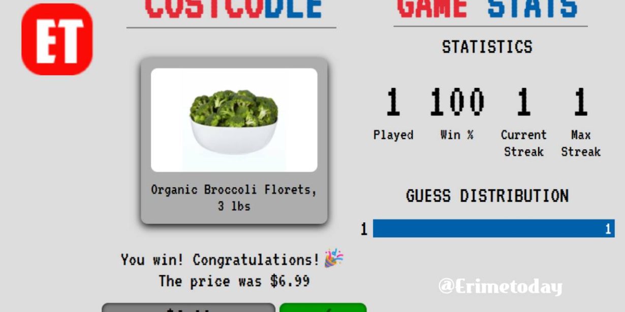 Costcodle Answer Today