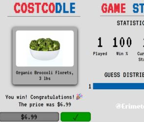 Costcodle Answer Today