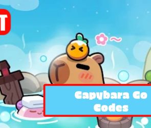 Capybara Go Codes