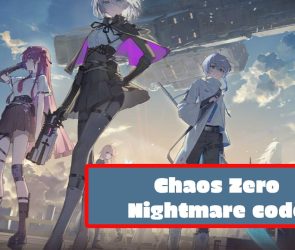 Chaos Zero Nightmare code