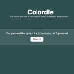 Colordle Answer Today