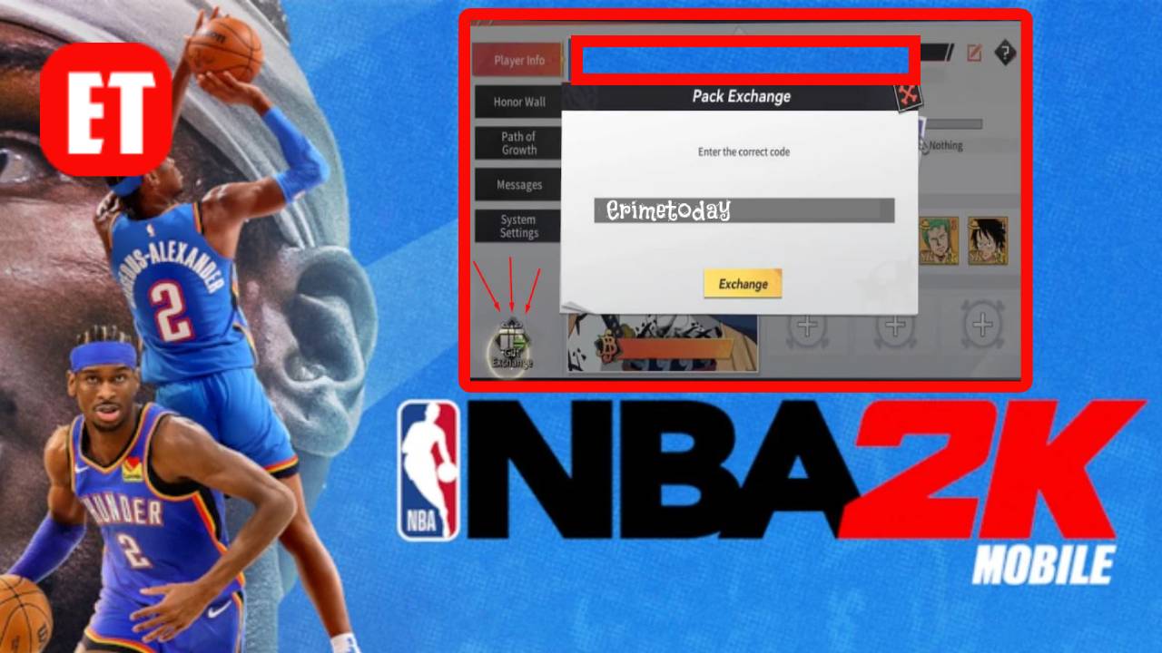 NBA 2K Mobile Codes