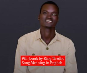 Piir Jonub by Ring Thedho – Full Song Meaning in English