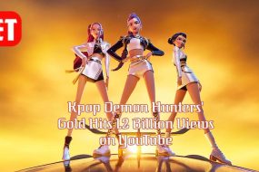 Kpop Demon Hunters' Gold Hits 1.2 Billion Views on YouTube