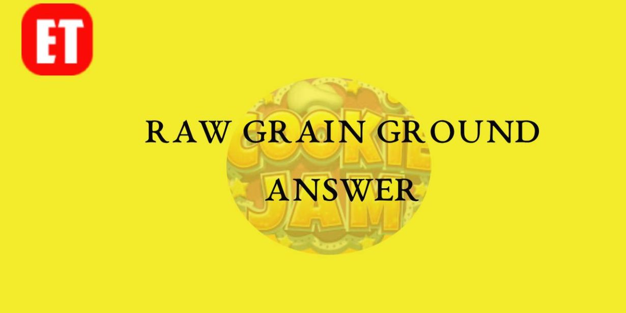 Raw Grain Ground Answer Cookie Jam