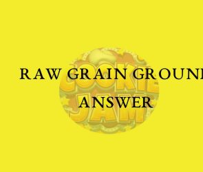 Raw Grain Ground Answer Cookie Jam