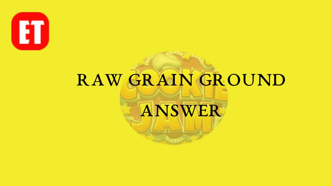 Raw Grain Ground Answer Cookie Jam