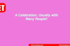 A Celebration, Usually with Many People? Cookie Jam