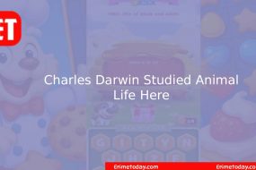 Charles Darwin Studied Animal Life Here? Cookie Jam Answer
