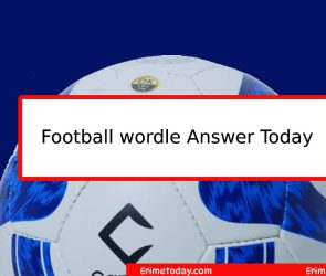 Football wordle today