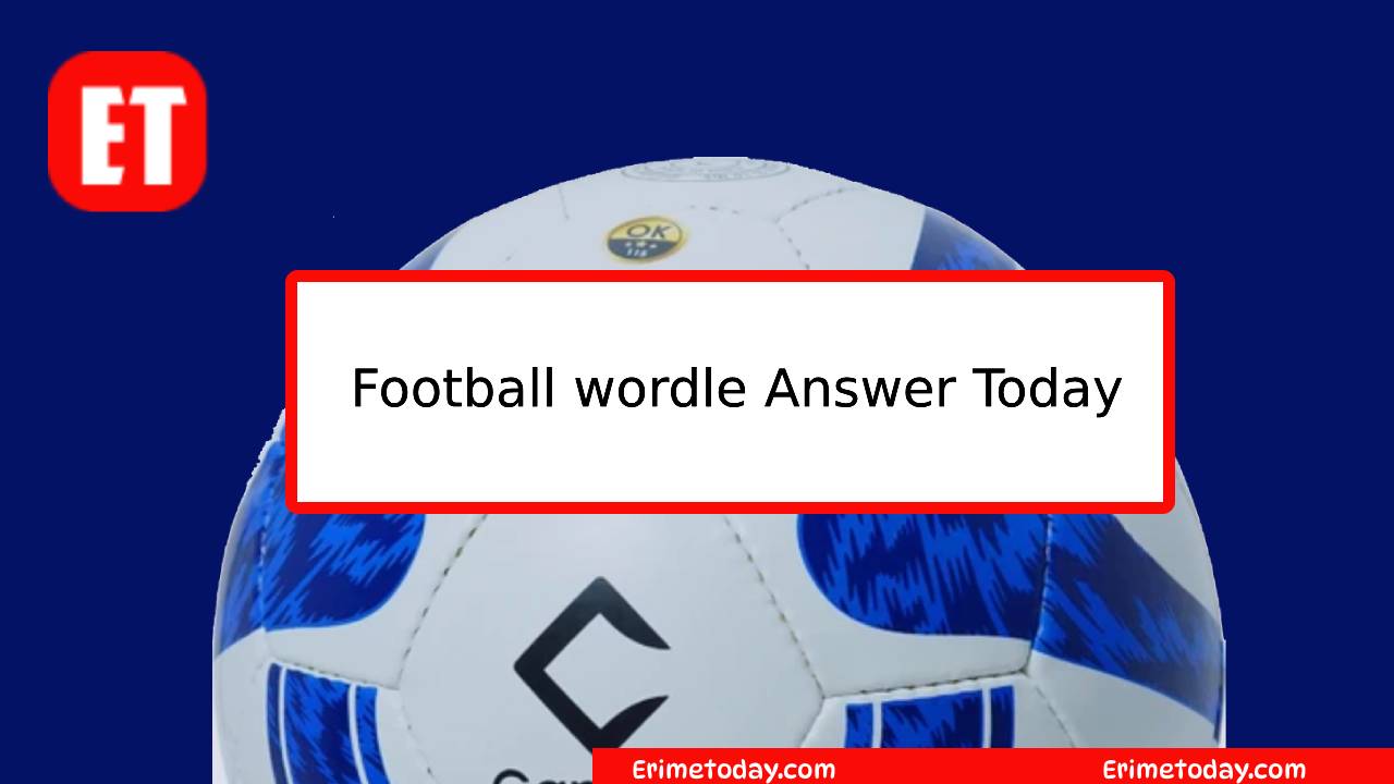 Football wordle today