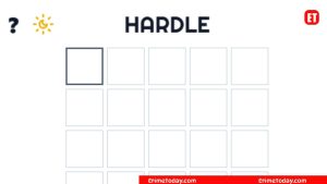 Hardle Answer Today 