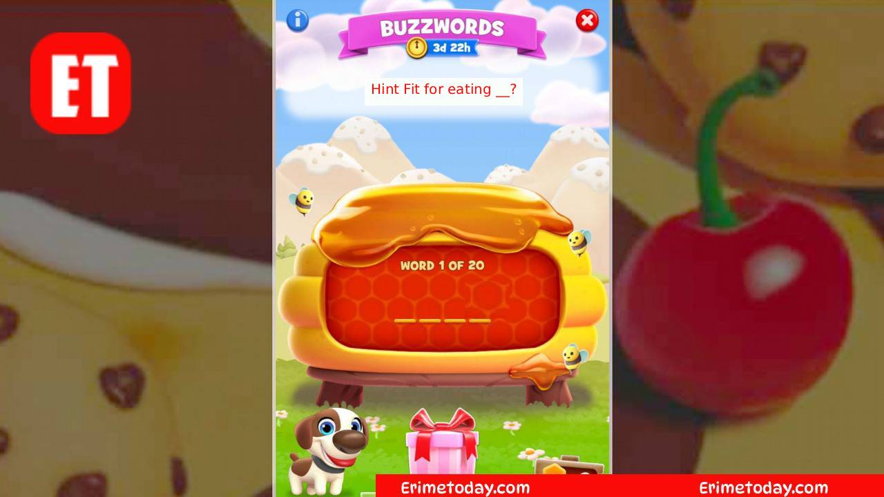 Hint Fit for eating __?