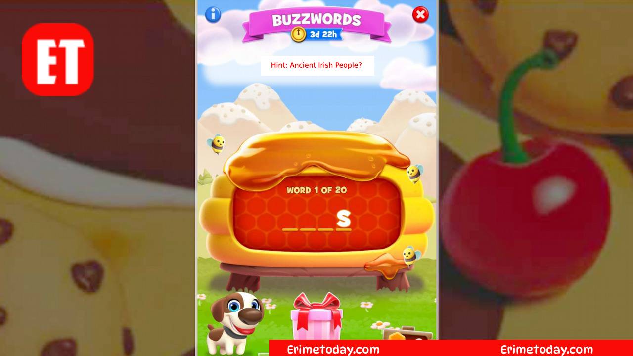 Hint: Ancient Irish People? Cookie Jam