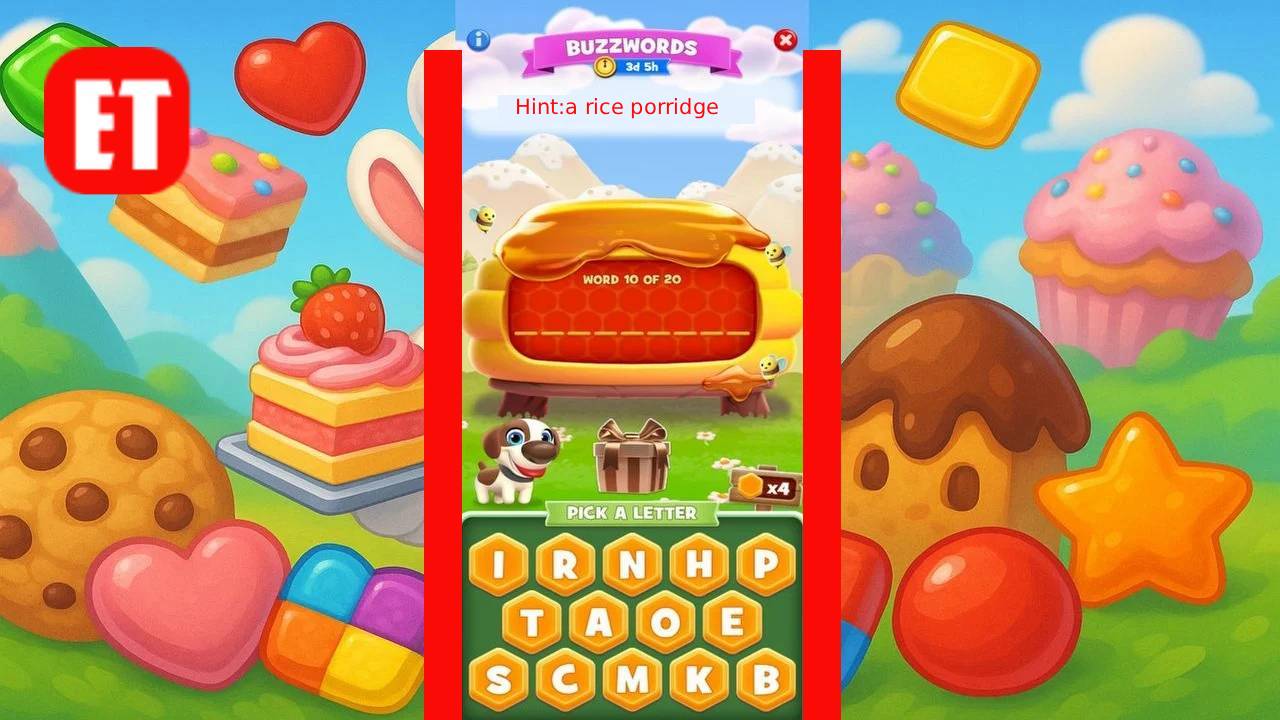 Hint: A Rice Porridge? Cookie Jam Answer