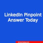LinkedIn Pinpoint #690 Answer