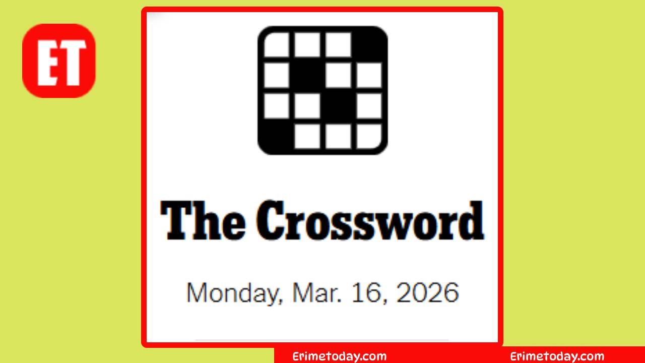 NYT Crossword Answers for March 16, 2026