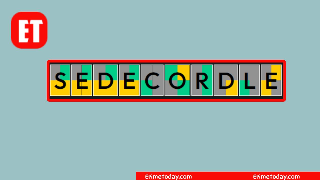 Sedecordle Answers Today