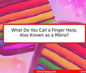 What Do You Call a Finger Harp, Also Known as a Mbira? Cookie Jam