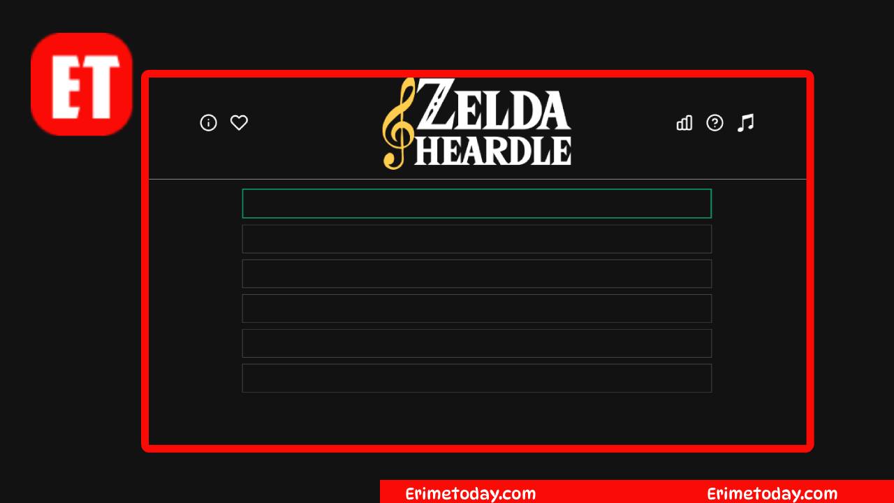 Zelda Heardle Answer Today