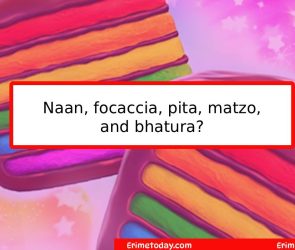 naan, focaccia, pita, matzo, and bhatura?