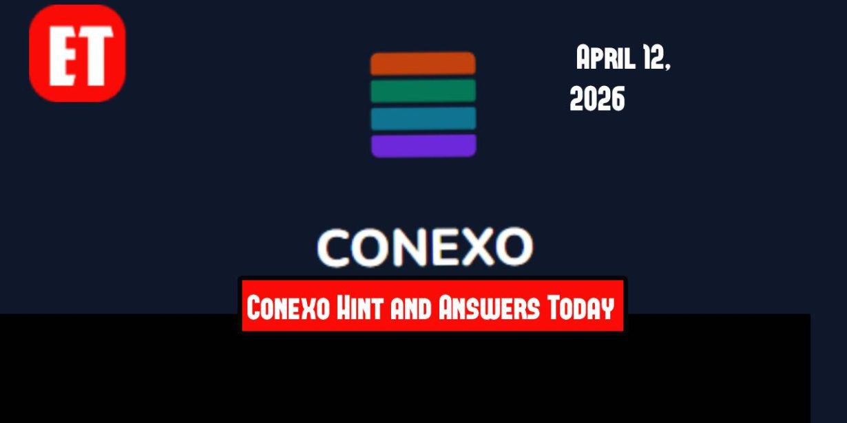 Conexo Hint and Answers Today April 12, 2026