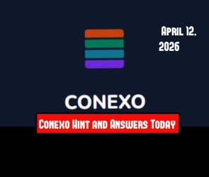 Conexo Hint and Answers Today April 12, 2026