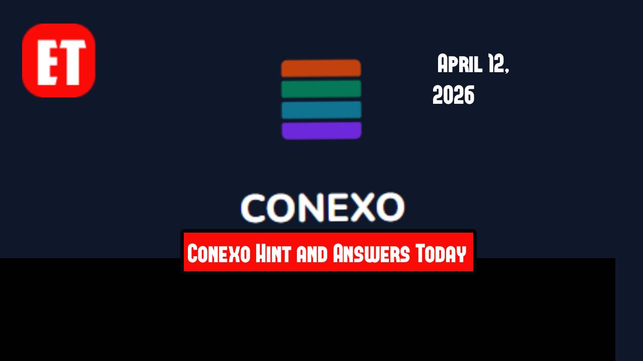 Conexo Hint and Answers Today April 12, 2026