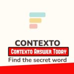 Contexto Answer Today