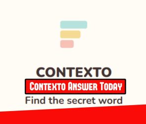 Contexto Answer Today