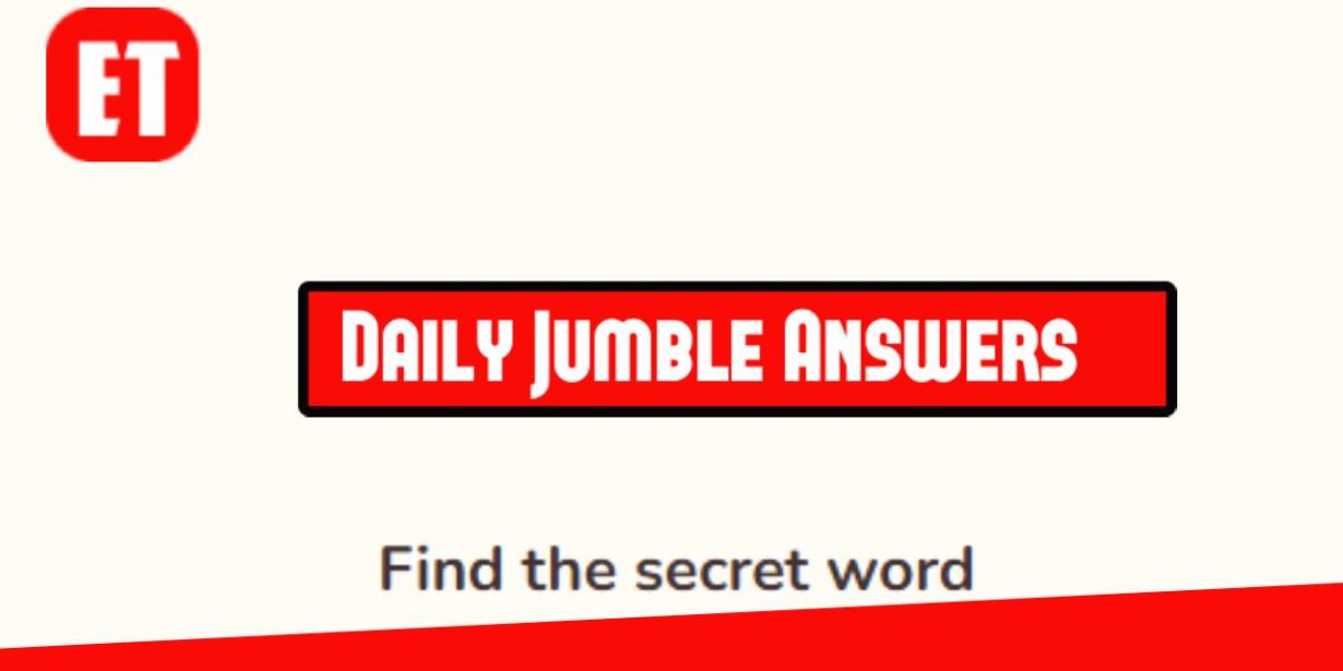 Daily Jumble Answers