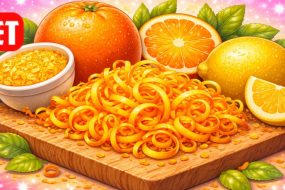 Energy or the Outer Peel of a Citrus