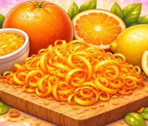 Energy or the Outer Peel of a Citrus
