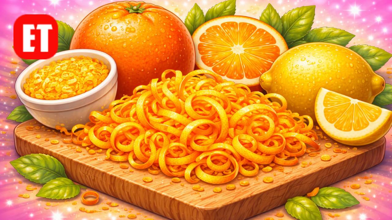 Energy or the Outer Peel of a Citrus