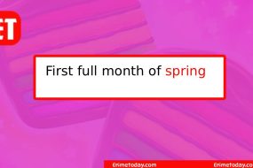 First Full Month of Spring