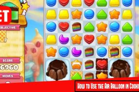 How to Use the Air Balloon in Cookie Jam