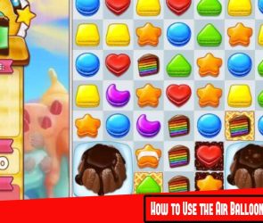 How to Use the Air Balloon in Cookie Jam