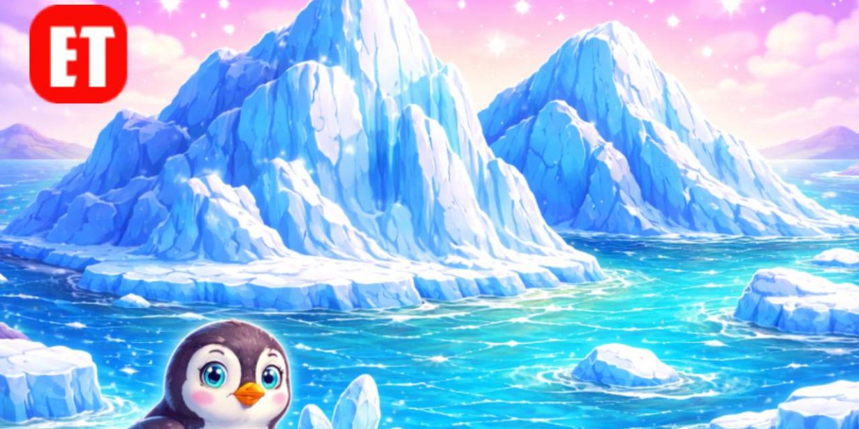 Huge Frozen Masses Formed by Compressed Snow and Ice