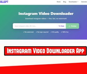 Instagram Video Downloader App