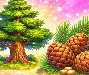 Old Tree. Needles. Cones?