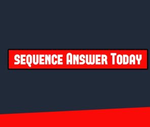 Sequence Answer Today
