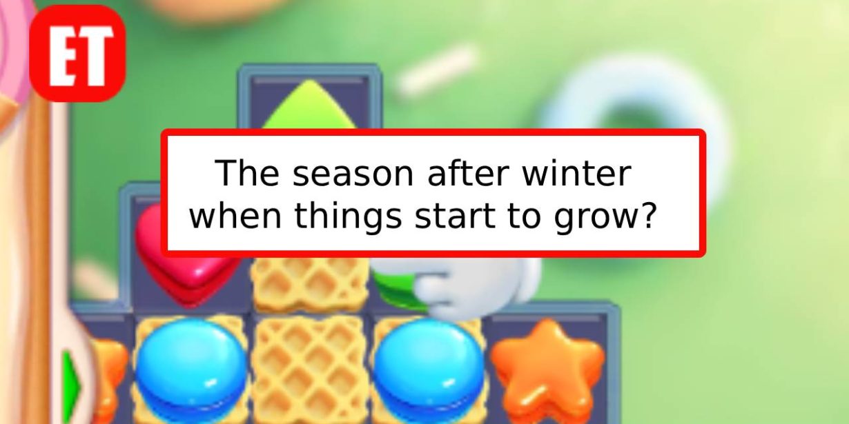 The Season After Winter When Things Start to Grow?