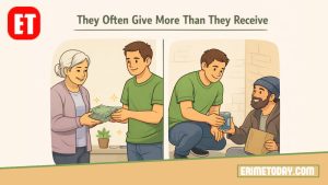 They Often Give More Than They Receive