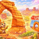 USA Park Named for Rock Formations