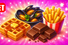  Waffles, Mussels, Chocolate, Fries?