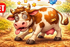 What a Cow Feels Like After a Bumpy Road