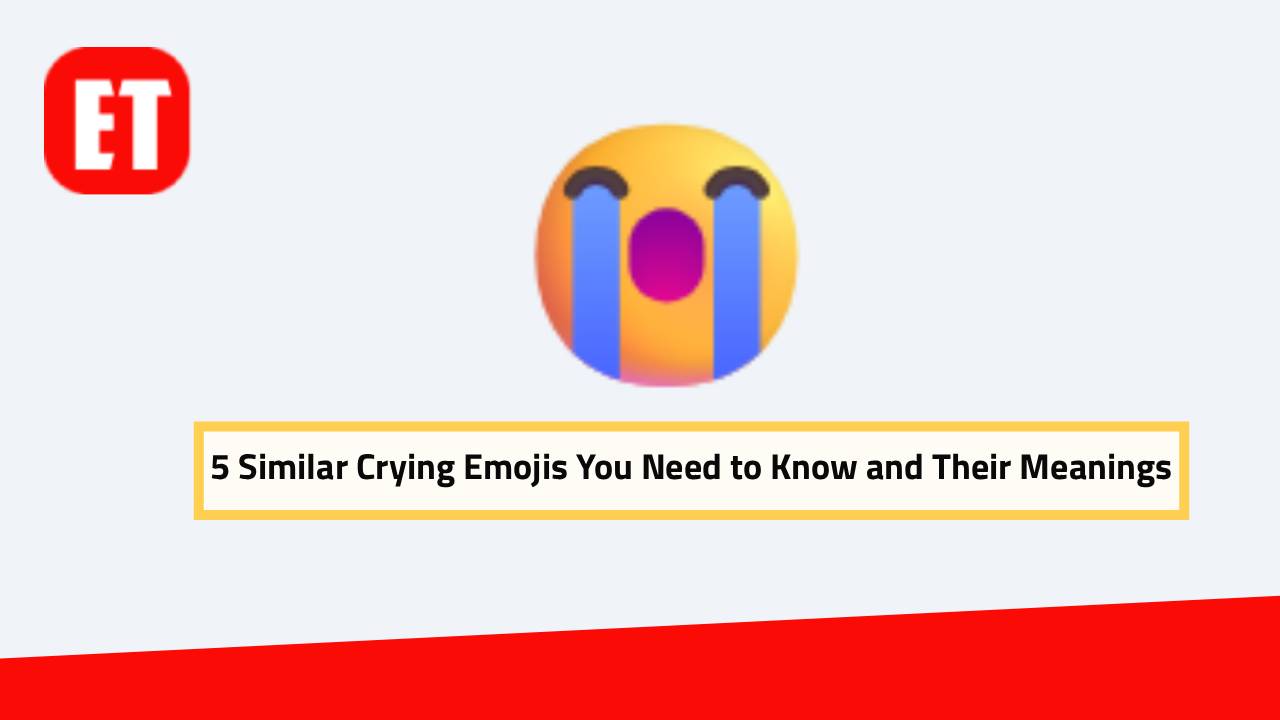 5 Similar Crying Emojis You Need to Know and Their Meanings