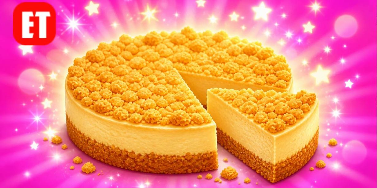 Cake Made with Crumbled Shortbread? Cookie Jam
