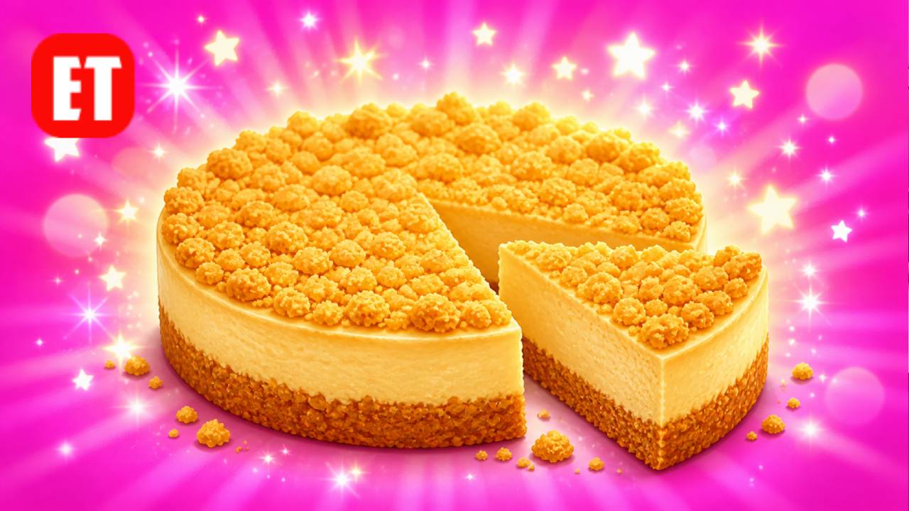 Cake Made with Crumbled Shortbread? Cookie Jam
